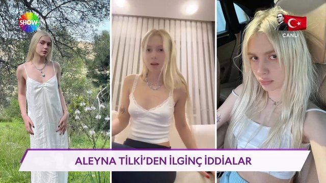 Aleyna Tilki'den ilginç iddialar!